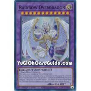 Rainbow Overdragon (Super Rare) – Starter Deck Legend of the Crystal Beast | Carta YUGIOH en México