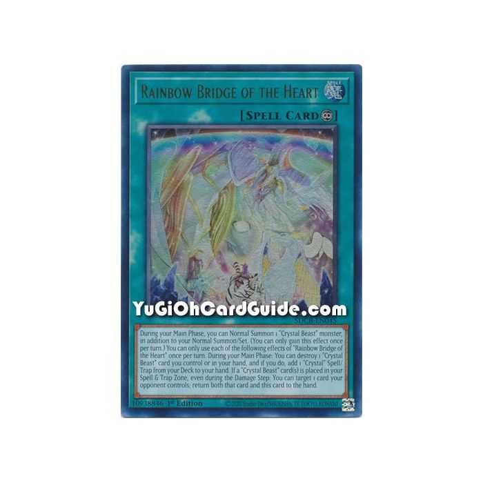 Rainbow Bridge of the Heart (Ultra Rare) – Starter Deck Legend of the Crystal Beast | Carta YUGIOH en México