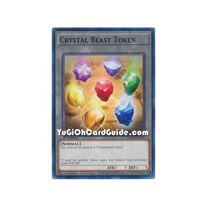 Crystal Beast Token (Common) – Starter Deck Legend of the Crystal Beast | Carta YUGIOH en México