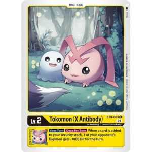 Tokomon (X Antibody) (Uncommon) – BT09 X Record | Carta DIGIMON en México