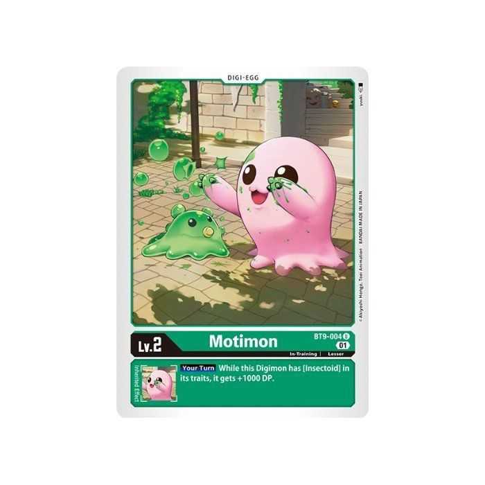 Motimon (Uncommon) – BT09 X Record | Carta DIGIMON en México