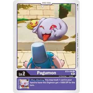 Pagumon  (Uncommon) – BT09 X Record | Carta DIGIMON en México