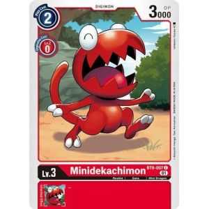 Minidekachimon (Common) – BT09 X Record | Carta DIGIMON en México