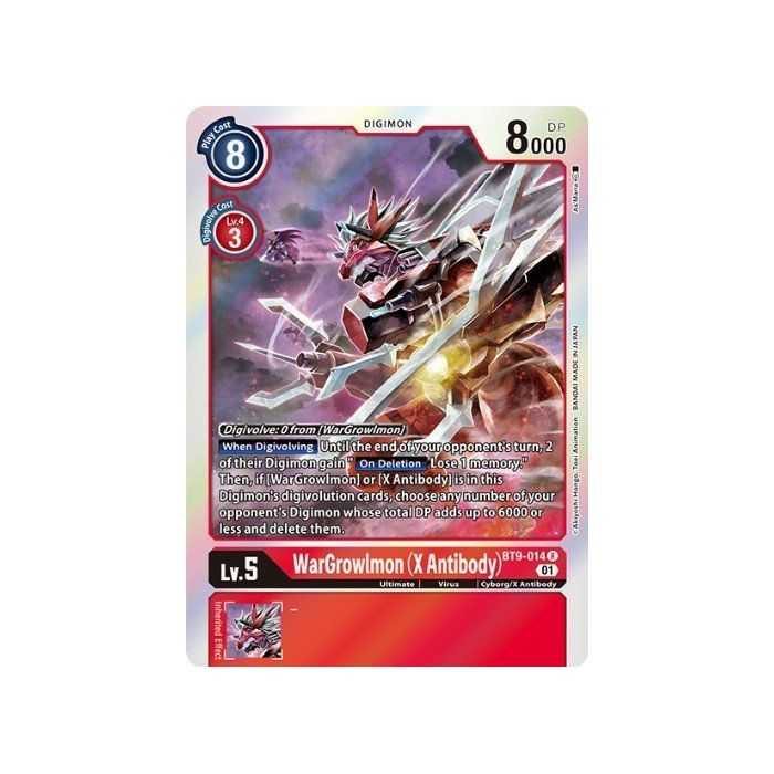 WarGrowlmon (X Antibody) (Rare) – BT09 X Record | Carta DIGIMON en México