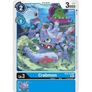 Crabmon (Common) – BT09 X Record | Carta DIGIMON en México