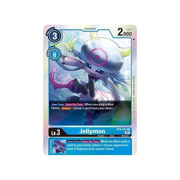 Jellymon (Rare) – BT09 X Record | Carta DIGIMON en México