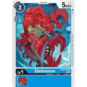 Ebidramon (Common) – BT09 X Record | Carta DIGIMON en México