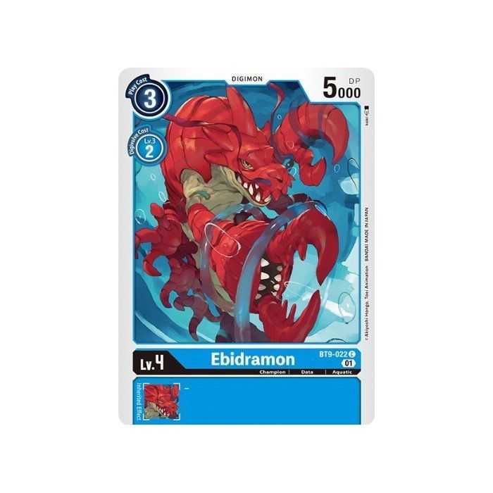 Ebidramon (Common) – BT09 X Record | Carta DIGIMON en México