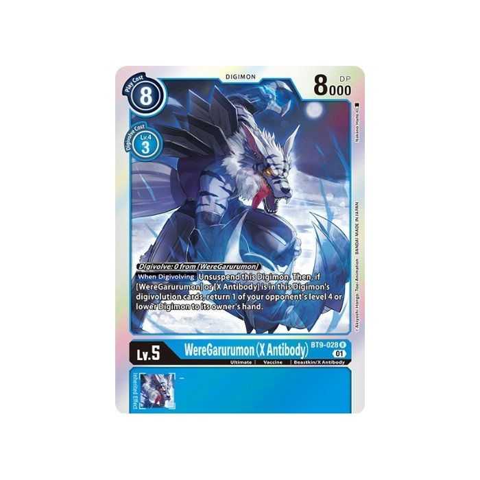 WereGarurumon (X Antibody) (Rare) – BT09 X Record | Carta DIGIMON en México