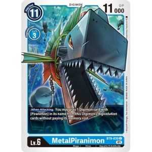 MetalPiranimon (Common) – BT09 X Record | Carta DIGIMON en México
