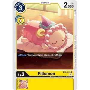 Pillomon (Common) – BT09 X Record | Carta DIGIMON en México