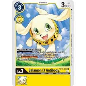 Salamon (X Antibody) (Common) – BT09 X Record | Carta DIGIMON en México