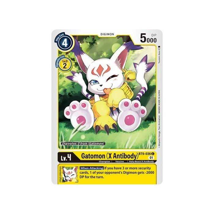 Gatomon (X Antibody) (Common) – BT09 X Record | Carta DIGIMON en México
