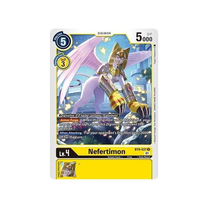 Nefertimon (Uncommon) – BT09 X Record | Carta DIGIMON en México