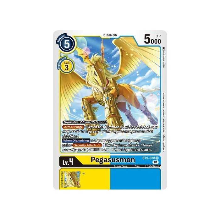 Pegasusmon (Uncommon) – BT09 X Record | Carta DIGIMON en México