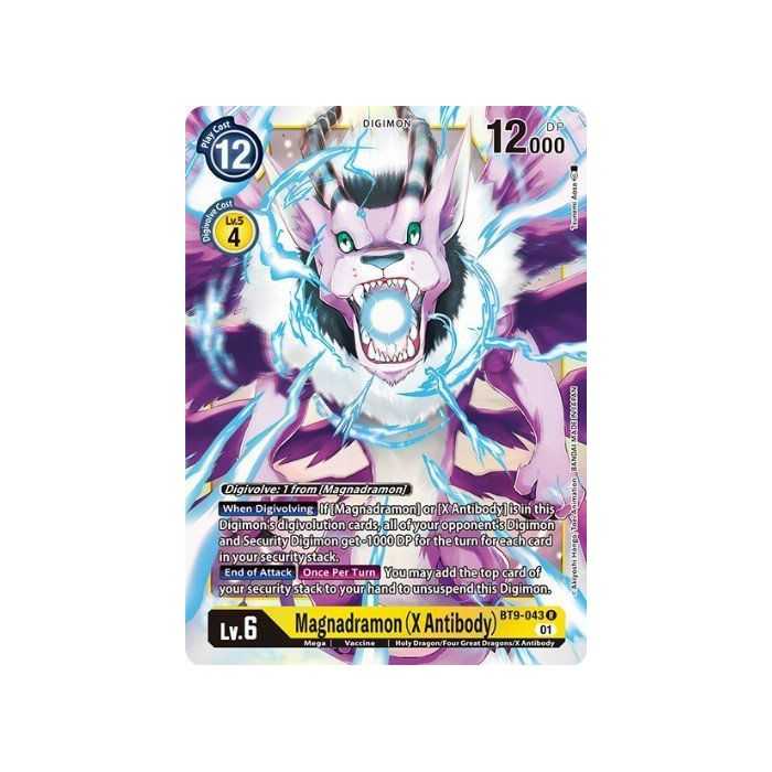 Magnadramon (X Antibody) (Rare) – BT09 X Record | Carta DIGIMON en México