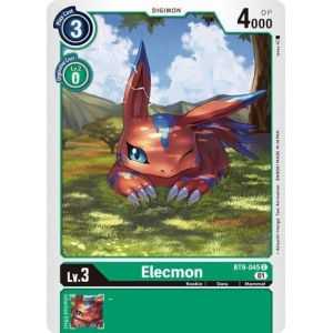 Elecmon (Common) – BT09 X Record | Carta DIGIMON en México