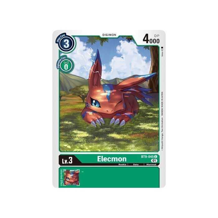 Elecmon (Common) – BT09 X Record | Carta DIGIMON en México