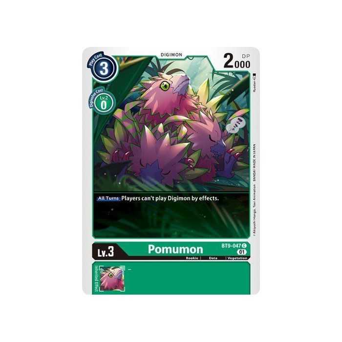 Pomumon (Common) – BT09 X Record | Carta DIGIMON en México