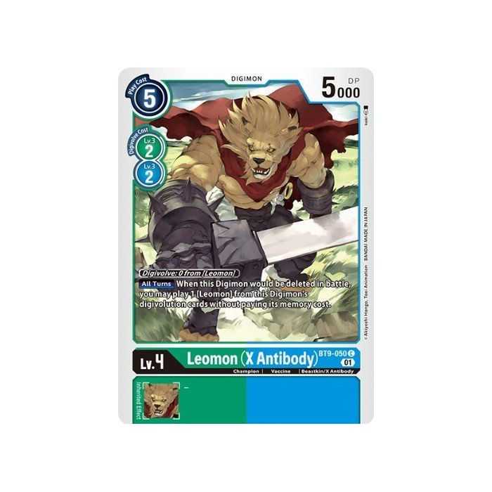 Leomon (X Antibody) (Common) – BT09 X Record | Carta DIGIMON en México