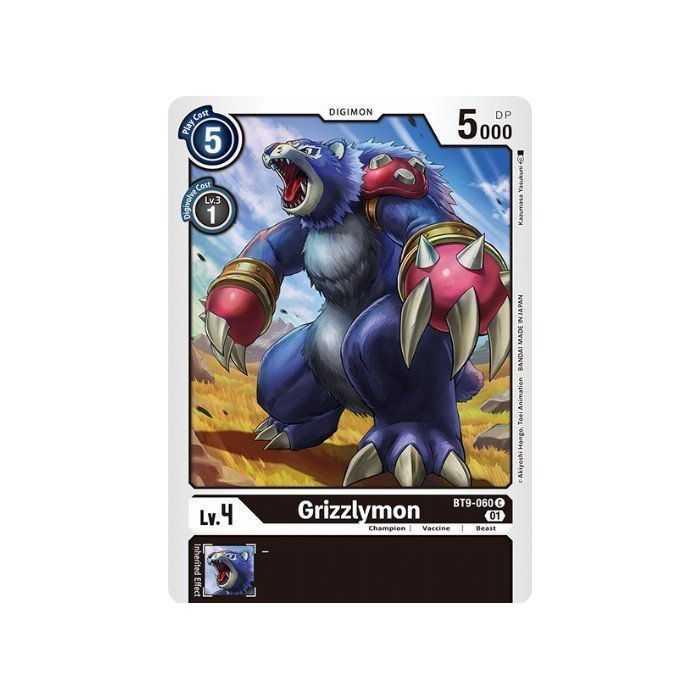 Grizzlymon (Common) – BT09 X Record | Carta DIGIMON en México