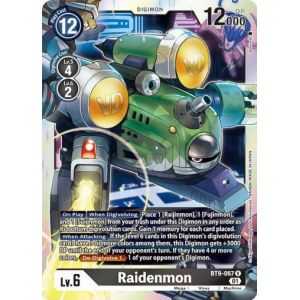 Raidenmon (Rare) – BT09 X Record | Carta DIGIMON en México