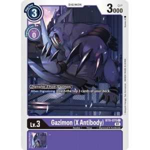 Gazimon (X Antibody) (Common) – BT09 X Record | Carta DIGIMON en México