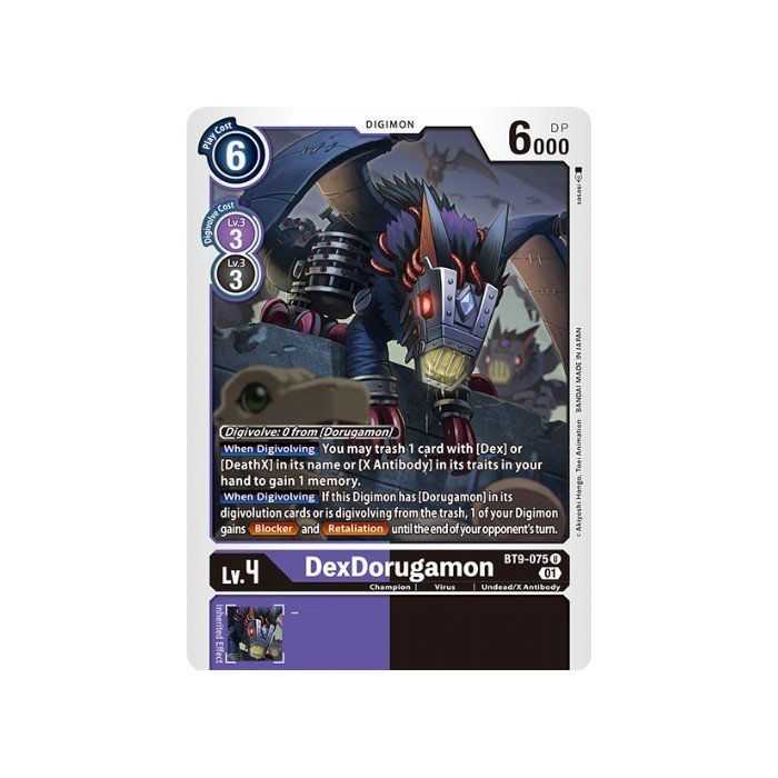 DexDorugamon (Uncommon) – BT09 X Record | Carta DIGIMON en México