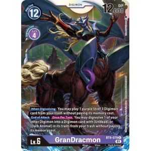 GranDracmon (Rare) – BT09 X Record | Carta DIGIMON en México