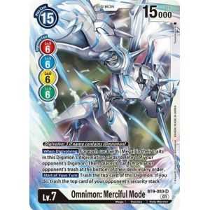 Omnimon: Merciful Mode (Super Rare) – BT09 X Record | Carta DIGIMON en México