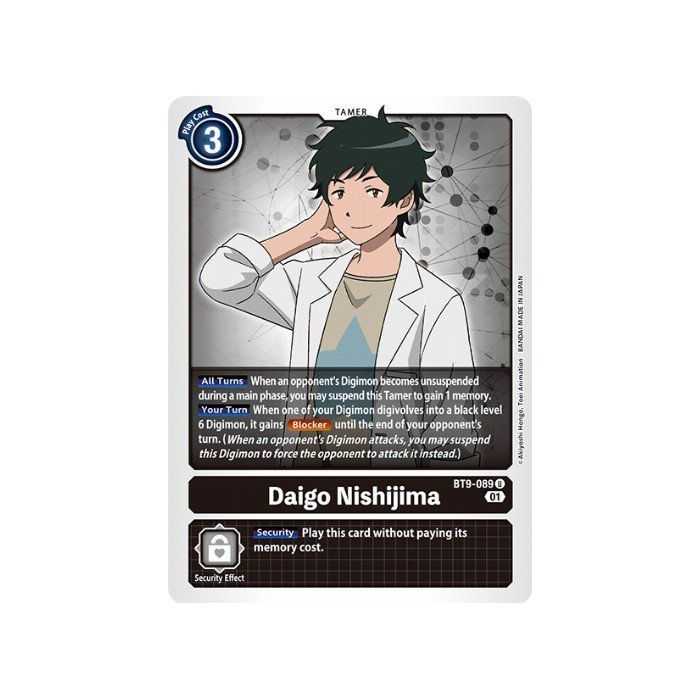 Daigo Nishijima (Uncommon) – BT09 X Record | Carta DIGIMON en México