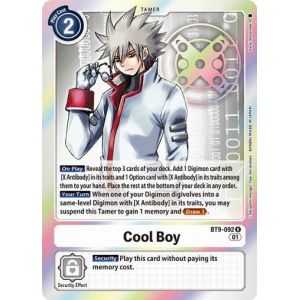 Cool Boy (Rare) – BT09 X Record | Carta DIGIMON en México