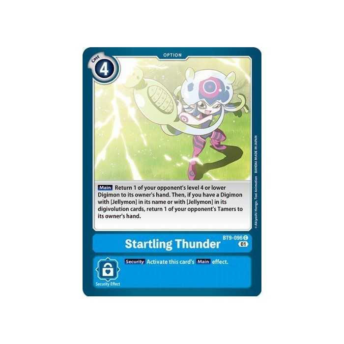 Startling Thunder (Common) – BT09 X Record | Carta DIGIMON en México