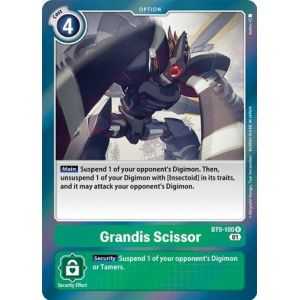 Grandis Scissor (Rare) – BT09 X Record | Carta DIGIMON en México