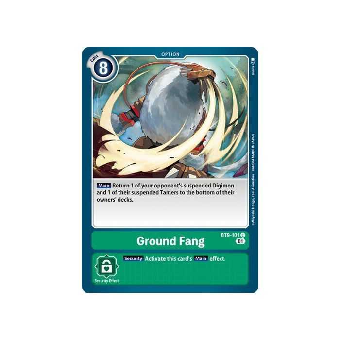 Ground Fang (Common) – BT09 X Record | Carta DIGIMON en México