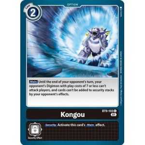 Kongou (Common) – BT09 X Record | Carta DIGIMON en México