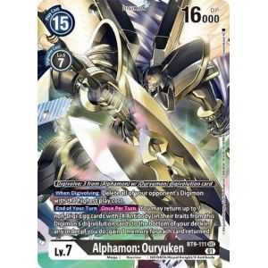 Alphamon: Ouryuken (Secret Rare) – BT09 X Record | Carta DIGIMON en México