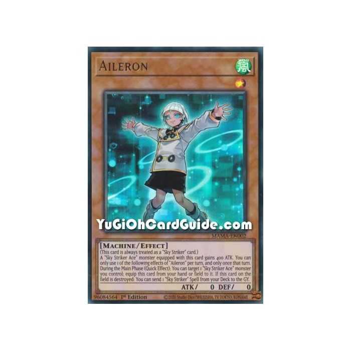 Aileron (Ultra Rare) – Magnificent Mavens | Carta YUGIOH en México