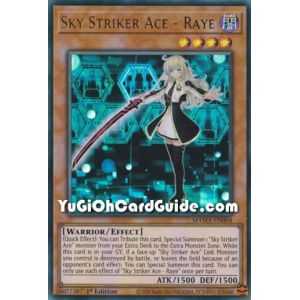Sky Striker Ace - Raye (Ultra Rare) – Magnificent Mavens | Carta YUGIOH en México