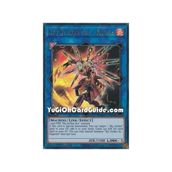 Sky Striker Ace - Kagari (Ultra Rare) – Magnificent Mavens | Carta YUGIOH en México