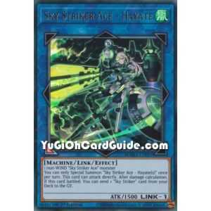 Sky Striker Ace - Hayate (Ultra Rare) – Magnificent Mavens | Carta YUGIOH en México
