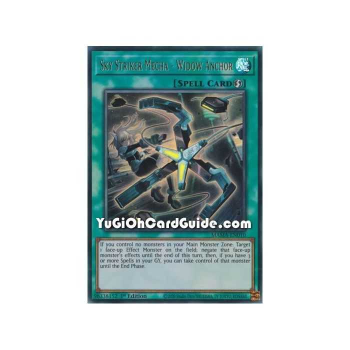 Sky Striker Mecha - Widow Anchor (Ultra Rare) – Magnificent Mavens | Carta YUGIOH en México