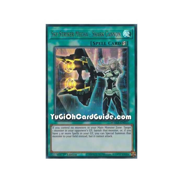 Sky Striker Mecha - Shark Cannon (Ultra Rare) – Magnificent Mavens | Carta YUGIOH en México