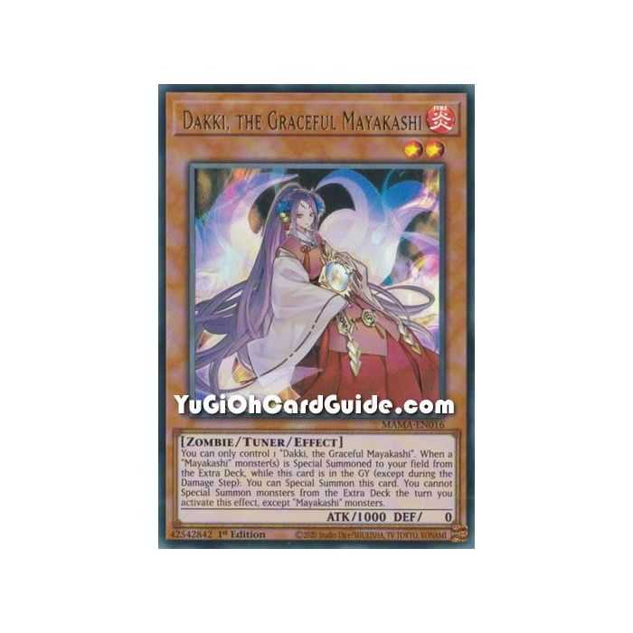 Dakki, the Graceful Mayakashi (Ultra Rare) – Magnificent Mavens | Carta YUGIOH en México
