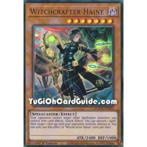 Witchcrafter Haine (Ultra Rare) – Magnificent Mavens | Carta YUGIOH en México