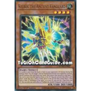 Kelbek the Ancient Vanguard (Ultra Rare) – Magnificent Mavens | Carta YUGIOH en México