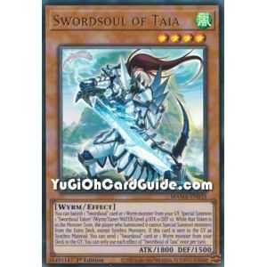 Swordsoul of Taia (Ultra Rare) – Magnificent Mavens | Carta YUGIOH en México