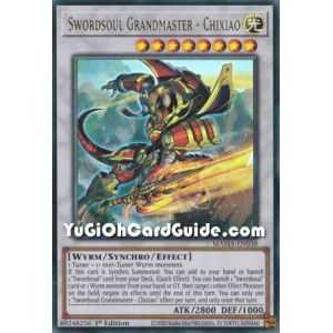 Swordsoul Grandmaster - Chixiao (Ultra Rare) – Magnificent Mavens | Carta YUGIOH en México