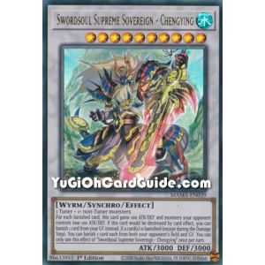 Swordsoul Supreme Sovereign - Chengying (Ultra Rare) – Magnificent Mavens | Carta YUGIOH en México