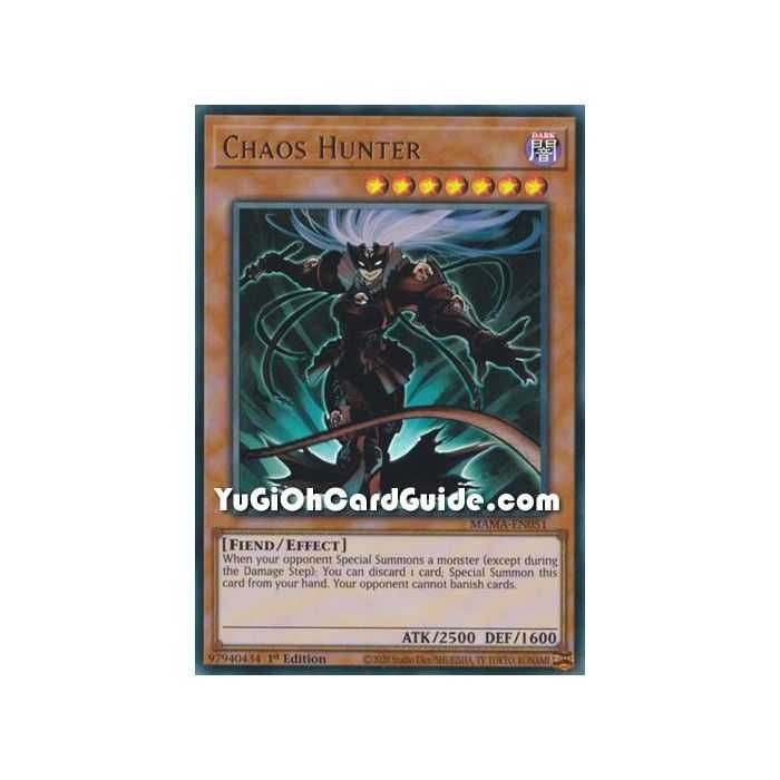 Chaos Hunter (Ultra Rare) – Magnificent Mavens | Carta YUGIOH en México